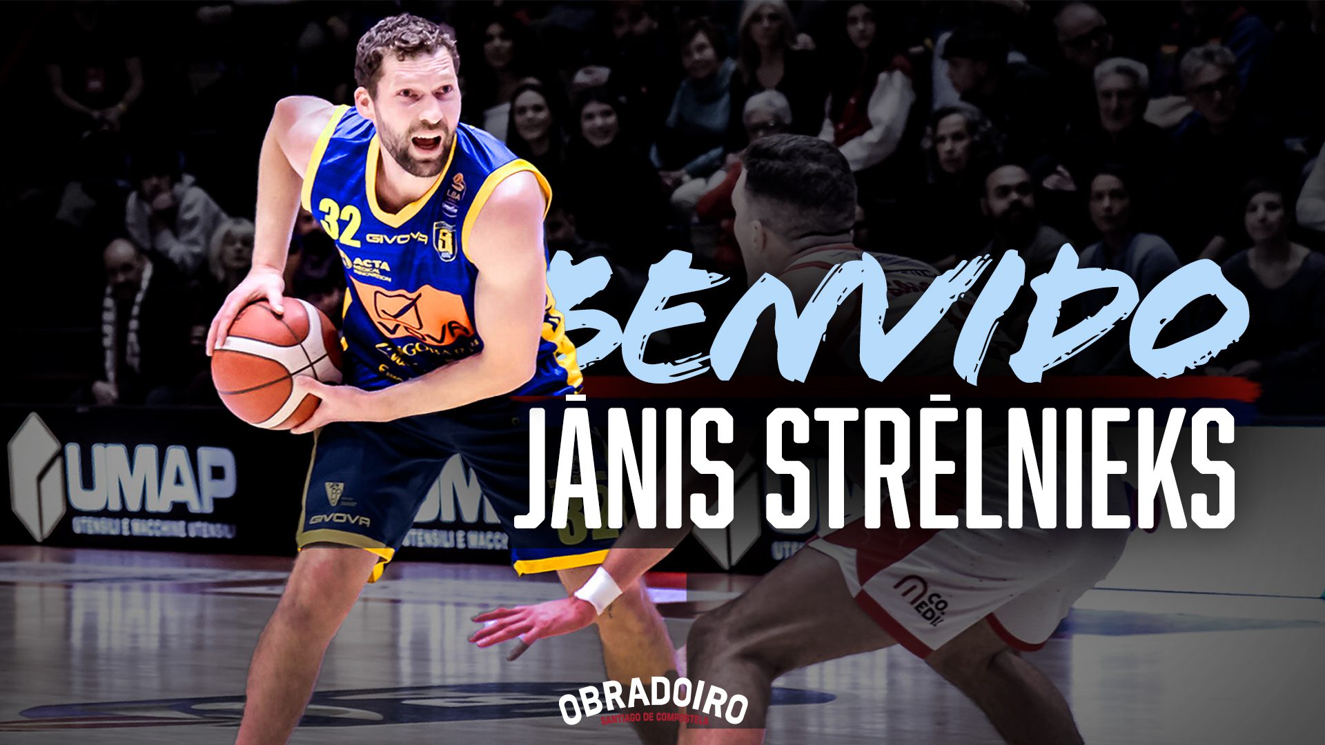 El Monbus Obradoiro se refuerza con Jānis Strēlnieks