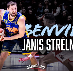 El Monbus Obradoiro se refuerza con Jānis Strēlnieks
