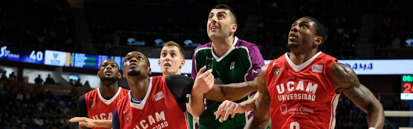 La segunda cita de la semana del Unicaja, en la cancha del UCAM Murcia
