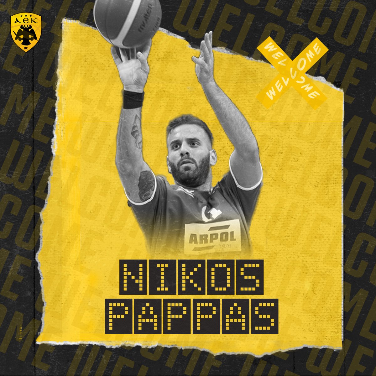 El AEK Atenas anuncia el fichaje de Nikos Pappas