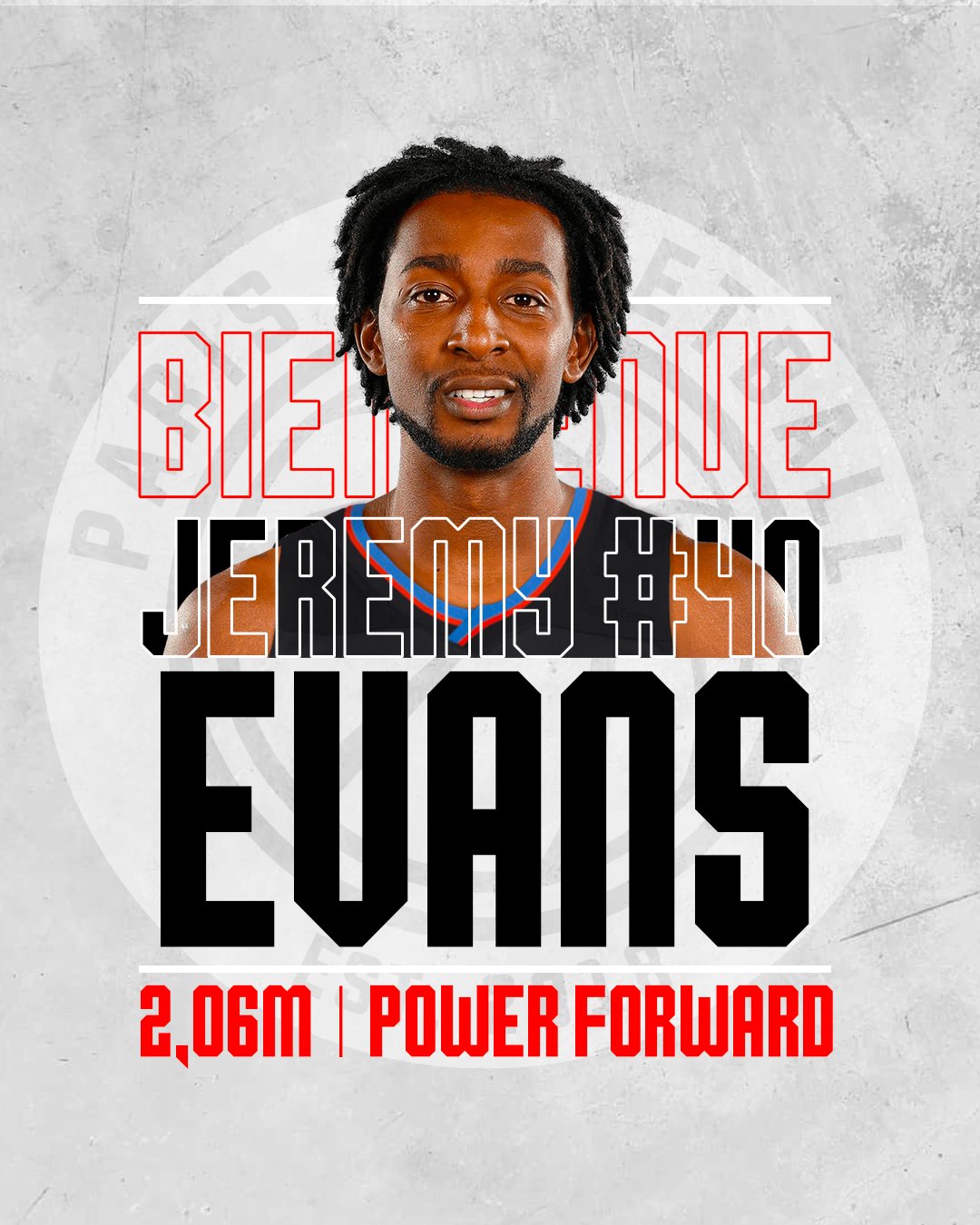 El Paris Basketball refuerza su pintura con Jeremy Evans