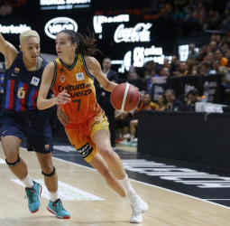 Un Valencia muy sólido derrota al Barça CBS en el Palau (61-78)