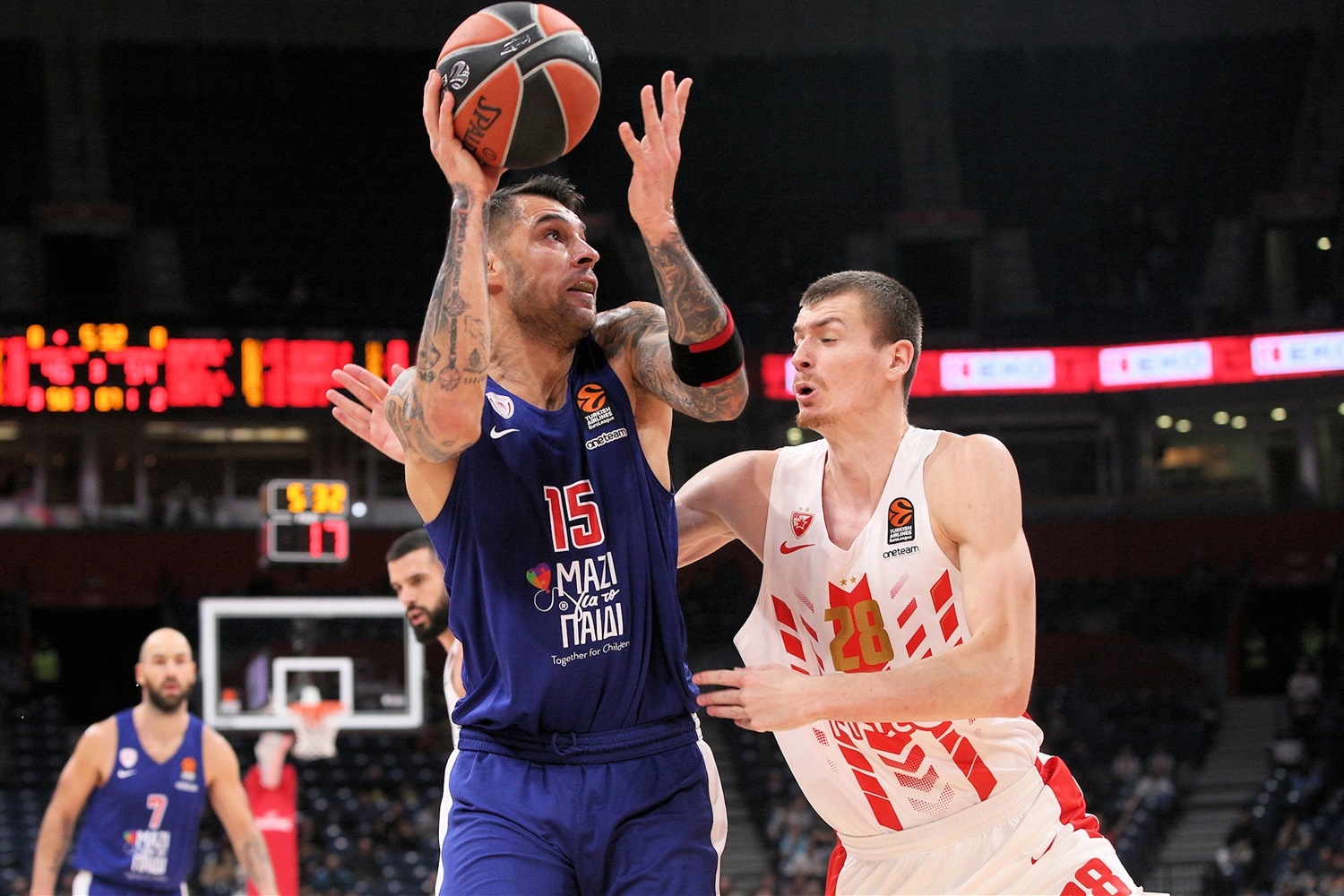 Lorenzo Brown y el Stark Arena fueron demasiado para el Olympiacos (88-81)