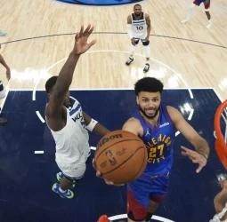 Furiosa reacción de los Nuggets en Minnesota, 90-117 [1-2]