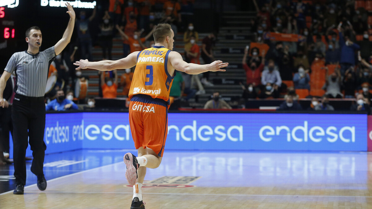 El Valencia Basket vuelve a volar tras el descanso (91-71)
