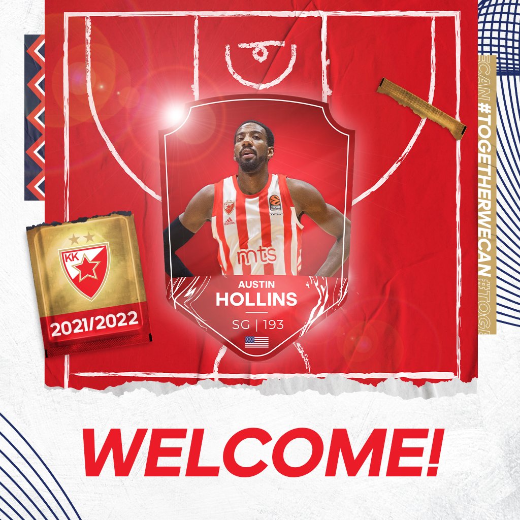 El Estrella Roja anuncia el fichaje de Austin Hollins