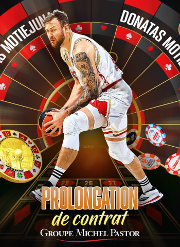 El AS Mónaco anuncia la renovación de Donatas Motiejunas
