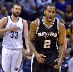 [4-2] Los Grizzlies pusieron la garra, Leonard y Parker la sentencia (103-96)