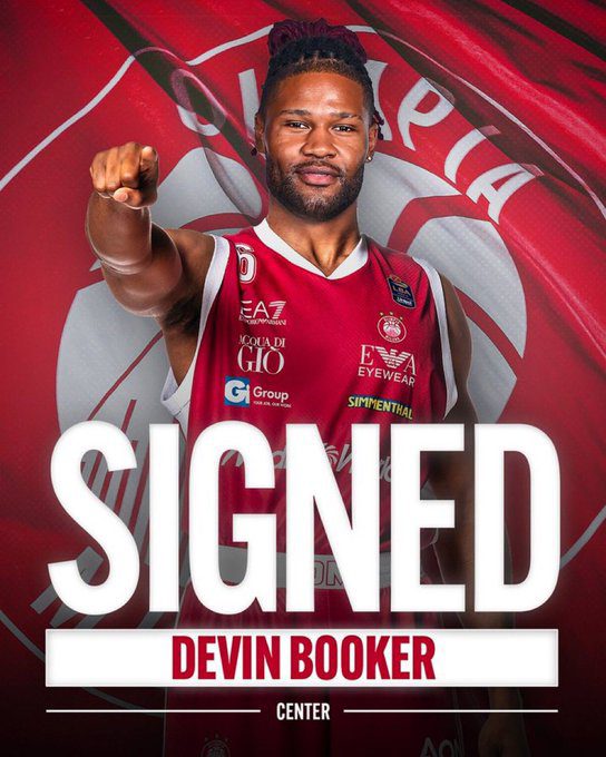 Devin Booker refuerza el juego interior del Olimpia Milano