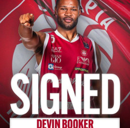 Devin Booker refuerza el juego interior del Olimpia Milano