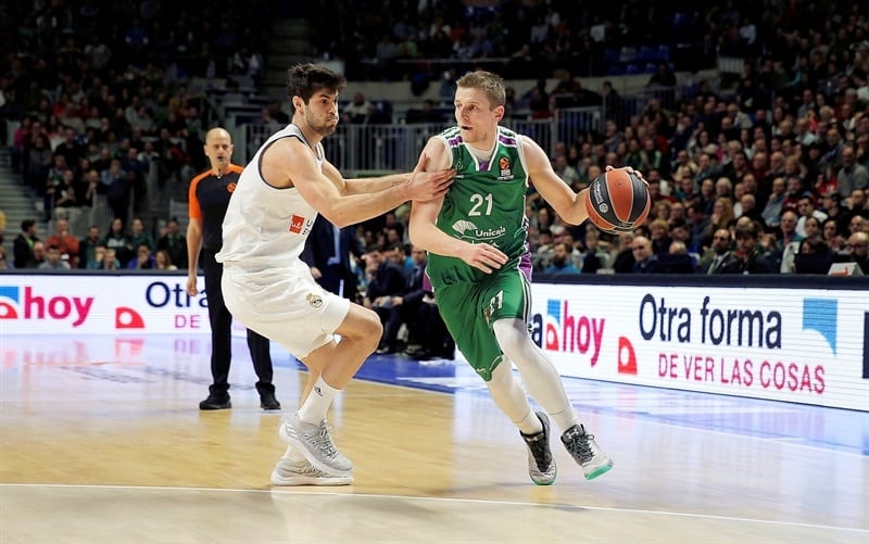 Unicaja Málaga rompe la racha del Real Madrid (80-75)