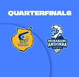 Detalles, Cuartos EuroCup: Gran Canaria vs. MoraBanc Andorra