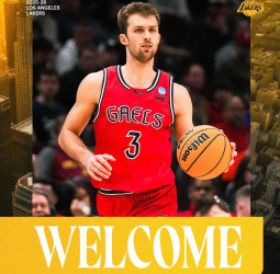 Augustas Marciulonis prueba suerte en la NBA: contrato de pretemporada con los Lakers