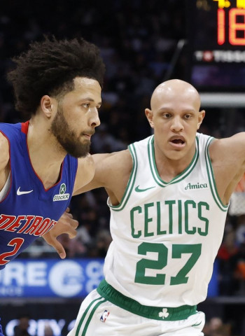 Los Pistons mantienen el nivel cortando la racha de los Celtics, 117-97
