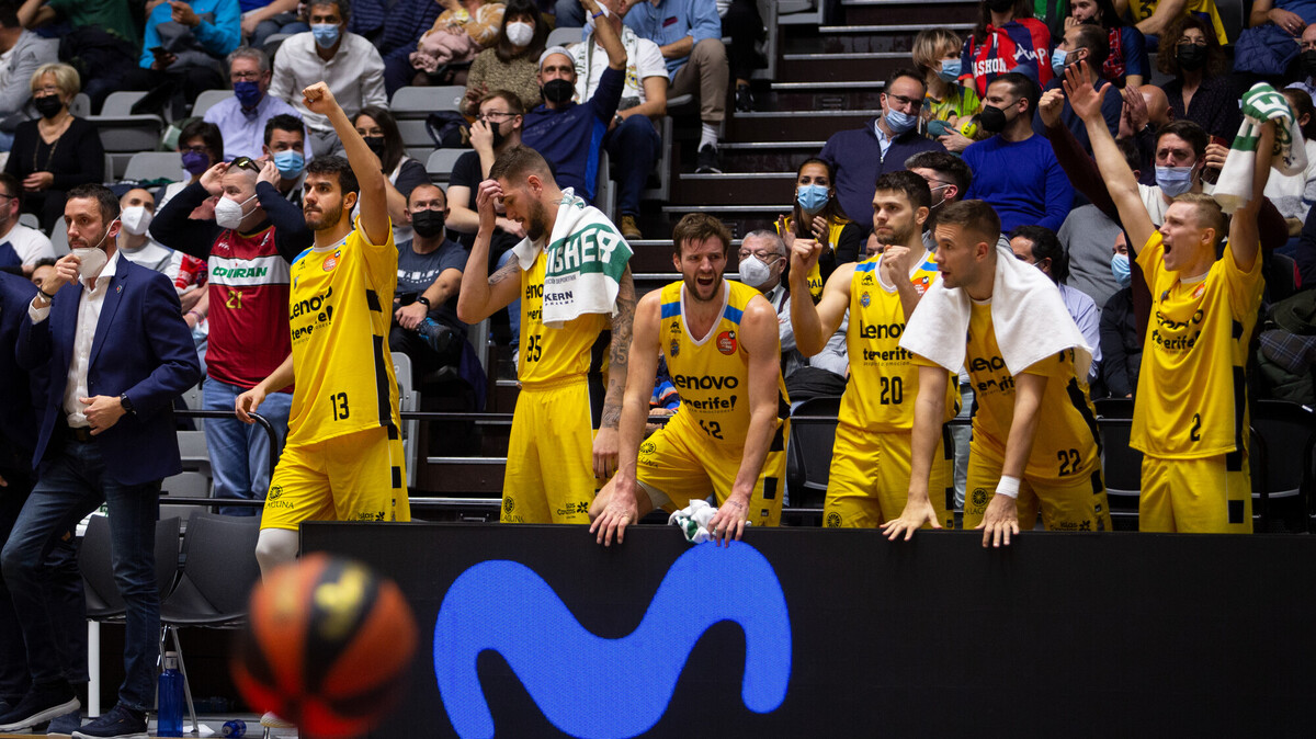 Lenovo Tenerife: ¡Cuatro semifinales en un lustro!