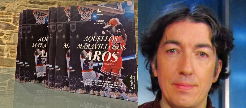 El libro de baloncesto 'Aquellos Maravillosos Aros' en un foro de literatura y deporte
