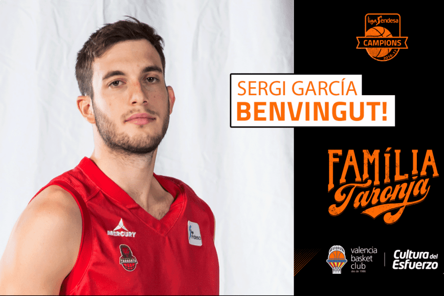 Valencia Basket alcanza un acuerdo con el base Sergi García hasta 2021
