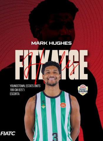 Mark Hughes ficha por el Bàsquet Girona