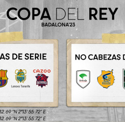 La Copa del Rey Badalona 2023 ya conoce a todos sus participantes