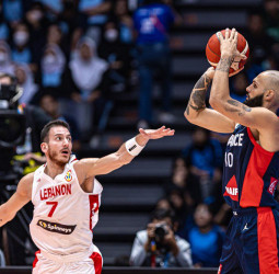 Francia, decepcionada, superó a un enérgico Líbano (85-79)