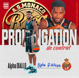 El AS Mónaco renueva a Alpha Diallo