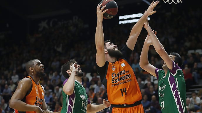 Valencia Basket no da opción al Unicaja (96-57)