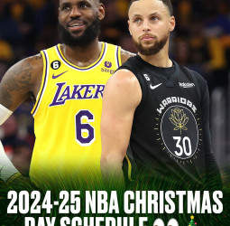 La NBA desvela los partidos programados para la Navidad de 2024
