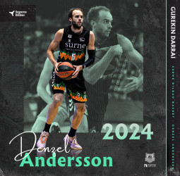 Denzel Andersson renueva con Surne Bilbao Basket por una temporada
