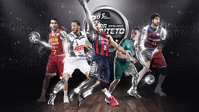 Segundo mejor Quinteto de la Liga Endesa 2016-17