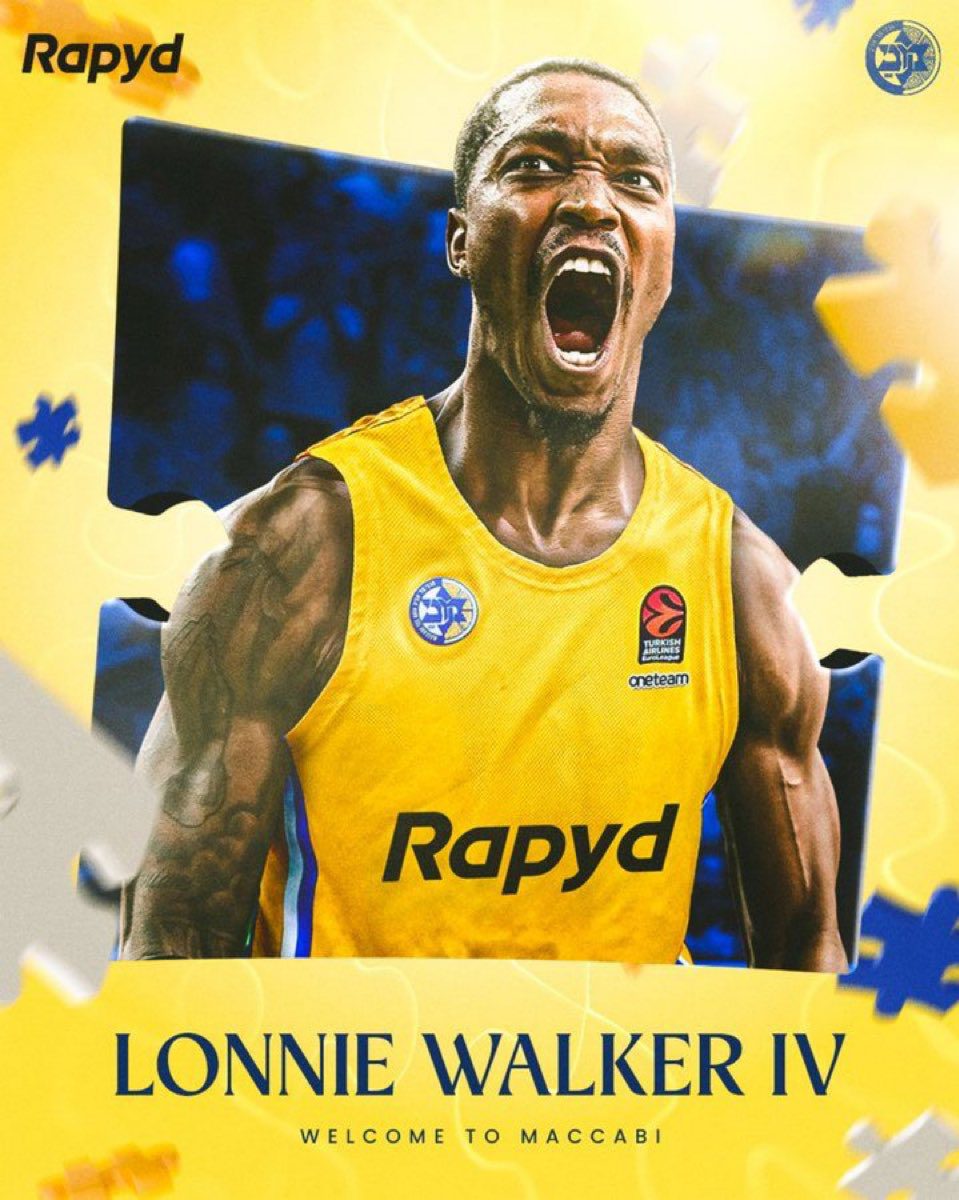 Lonnie Walker aterriza en Maccabi Tel Aviv para liderar el nuevo proyecto israelí