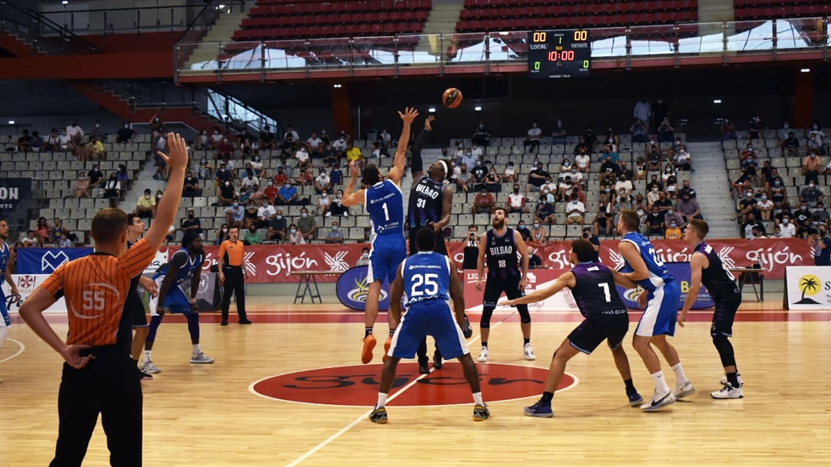 Derrota de pretemporada del San Pablo Burgos en Gijón (68-59)