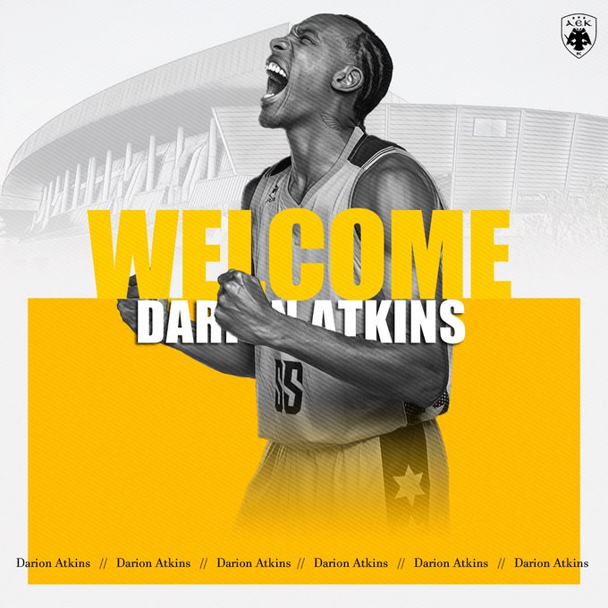 Darion Atkins refuerza el juego interior del AEK Atenas