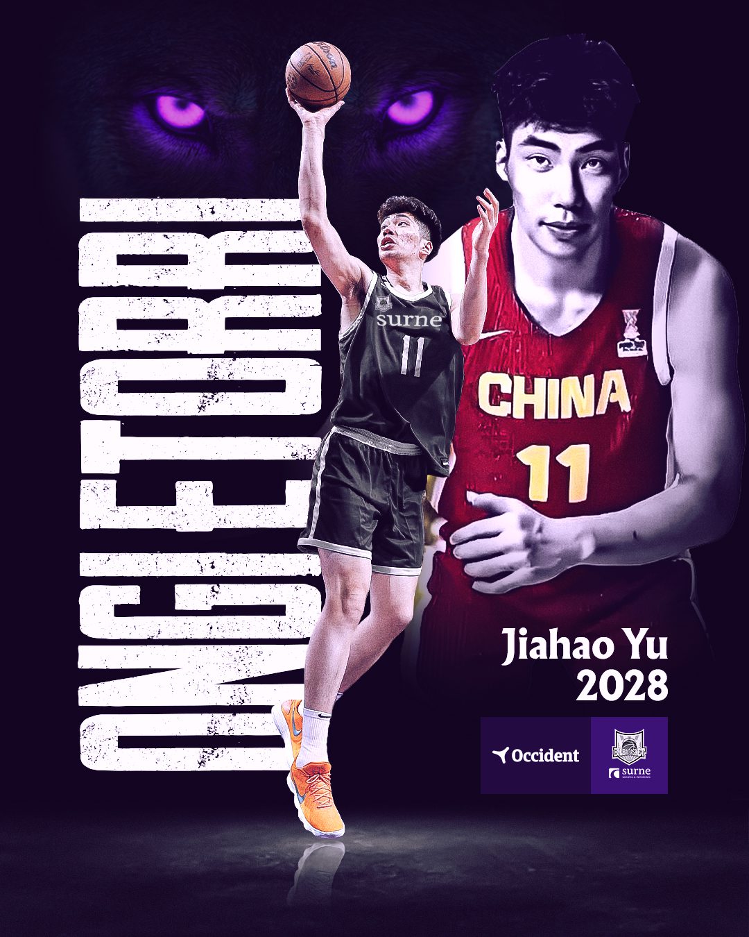 Jiahao Yu firma con Surne Bilbao Basket hasta 2028