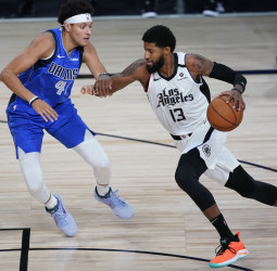 Los Clippers, con George a la cabeza, le pasa por encima a los Mavericks (154-111) [3-2]