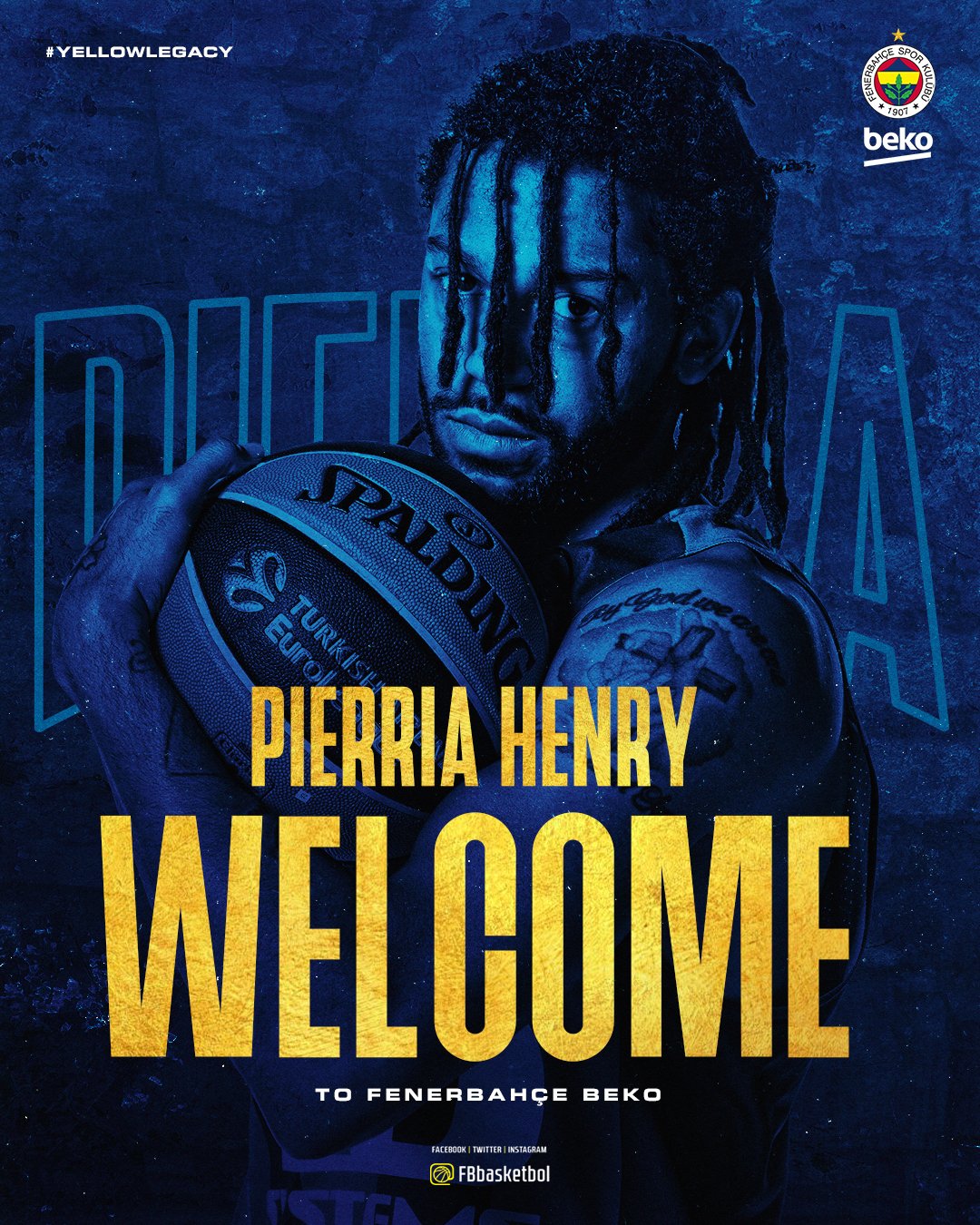 Pierria Henry, nuevo jugador del Fenerbahce