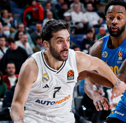 El Real Madrid sigue en ascenso tras superar a Maccabi en un duelo histórico, 116-113