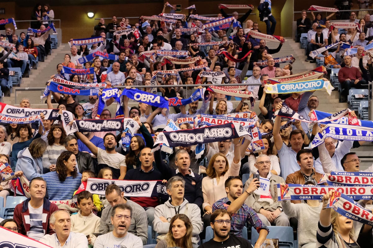Menos de 200 entradas para el Monbus Obradoiro – Cafés Candelas Breogán