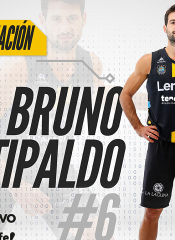 Bruno Fitipaldo amplía su contrato con Lenovo Tenerife hasta 2024
