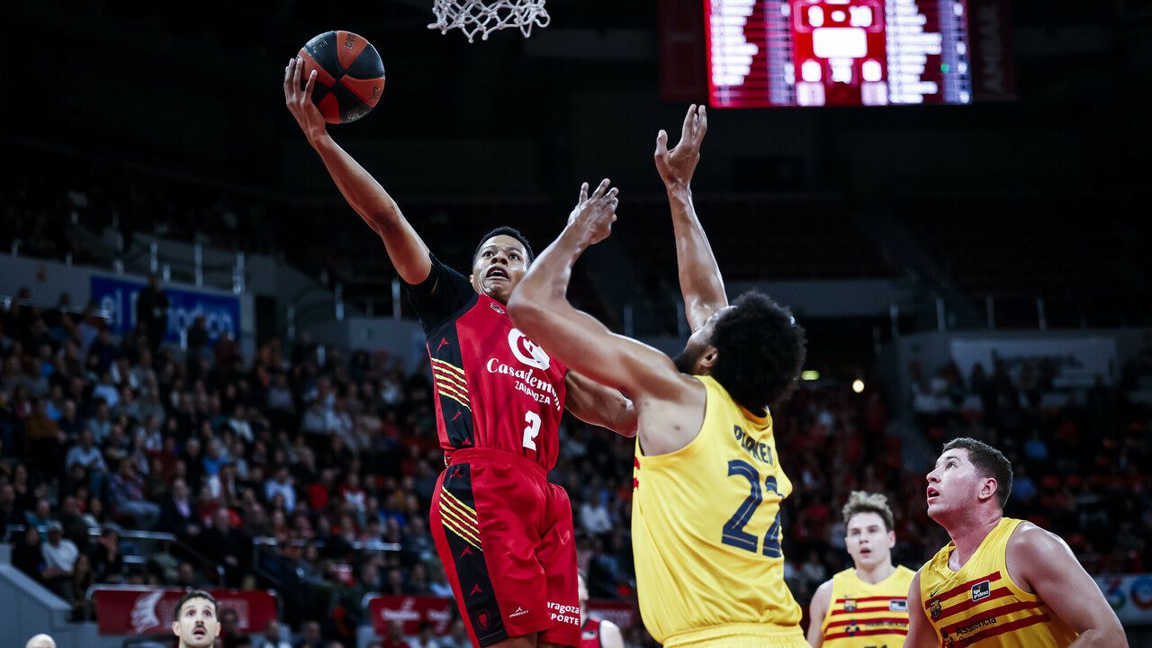 Bell-Haynes lidera la épica del Zaragoza para vencer al Barcelona, 101-99