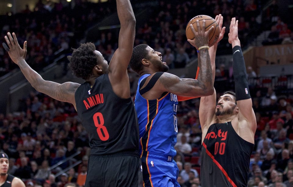 Los Bucks vuelven a ganar y los Thunder superan a los Blazers