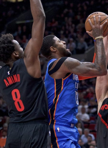 Los Bucks vuelven a ganar y los Thunder superan a los Blazers