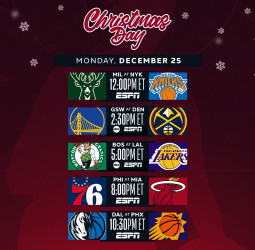 Llega la navidad a la NBA
