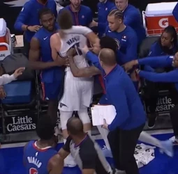 La pelea entre los jugadores de los Pistons y los Magic se salda con 11 supendidos