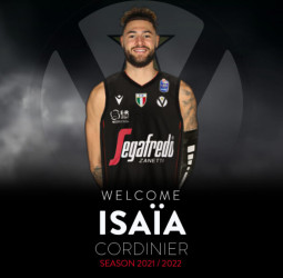 La Virtus Bolonia anuncia el fichaje de Isaïa Cordinier
