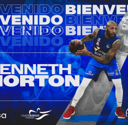 Ken Horton completa la pintura del San Pablo Burgos