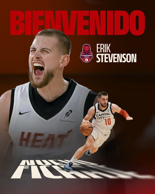 Casademont Zaragoza incorpora a Erik Stevenson