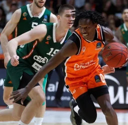 Valencia Basket 109 - 80 Olimpja Ljubljana : Emotiva victoria superando los 100 puntos otra vez