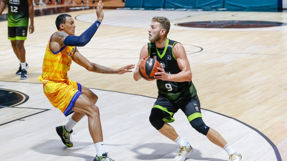 El Fuenlabrada se mantiene invicto ante un exigente Gran Canaria (90-87)