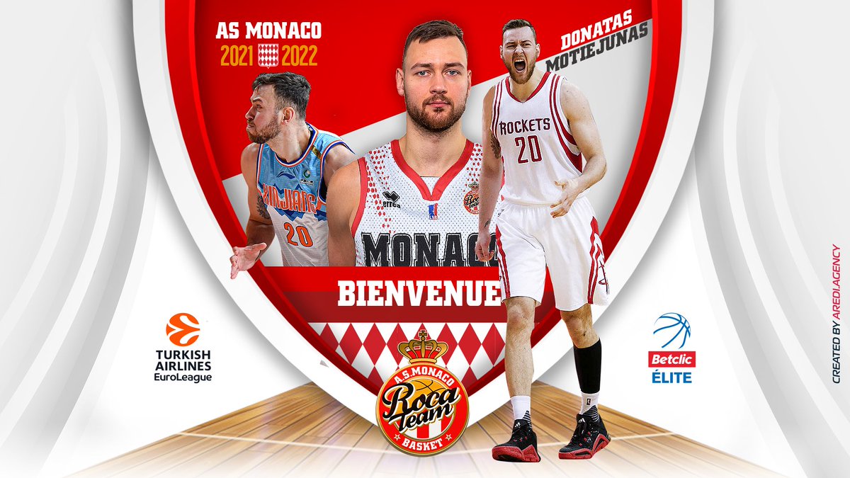 El AS Mónaco anuncia el fichaje de Donatas Motiejunas