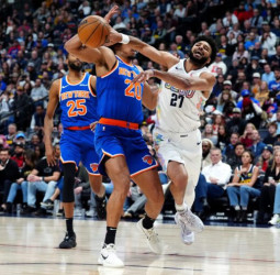 Los Knicks se llevan por delante a Denver, 118-145